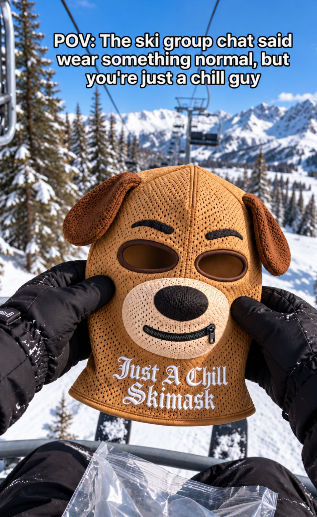 Just A Chill Skimask
